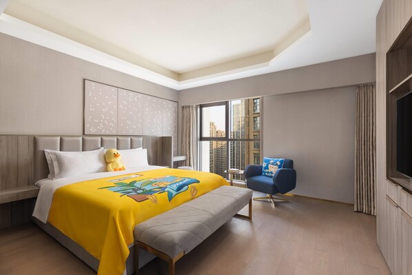 Family Suite, 1 King Bed with Sofa bed, Non Smoking - Hawthorn Extended Stay By Wyndham Xian High Tech (Xi'an)
