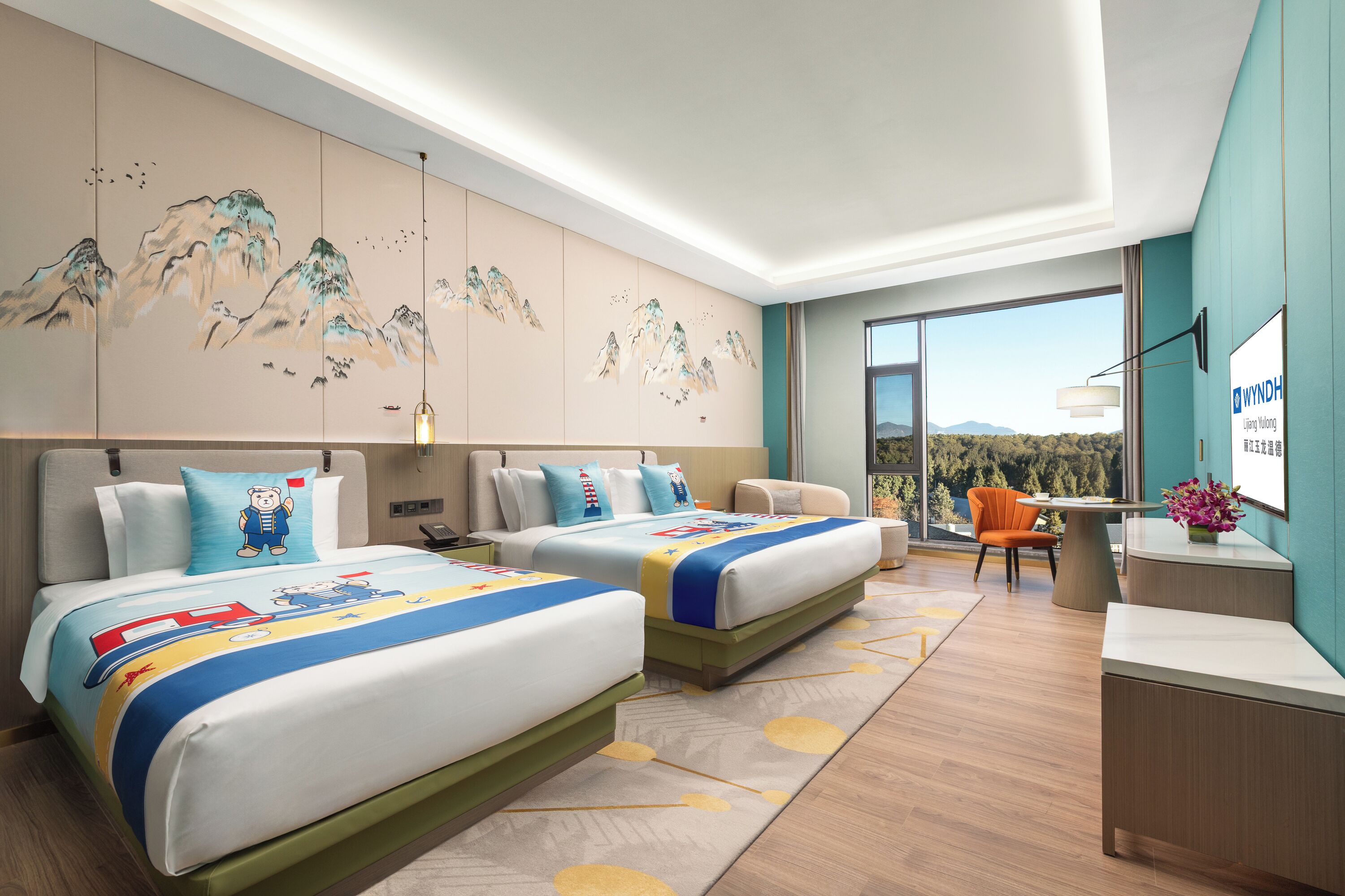 Deluxe Room, Berbilang Katil, Non Smoking