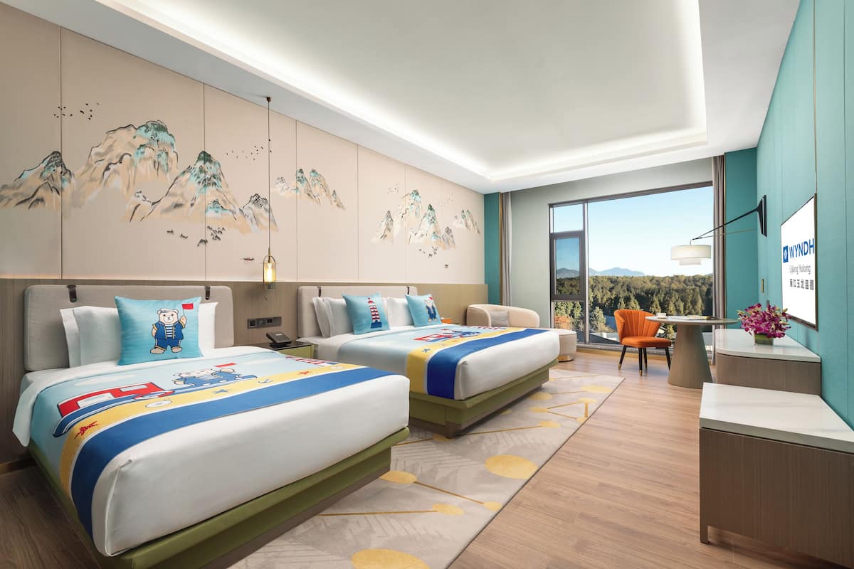 デラックス ルーム ベッド (複数台) 禁煙