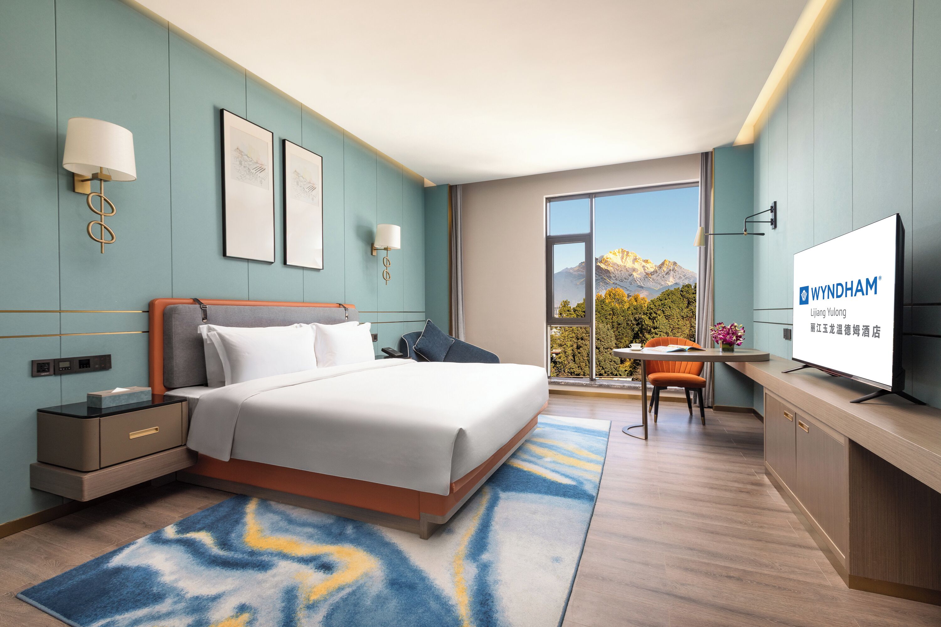 Deluxe Room, 1 Katil Raja (King), Smoking, Mountain View