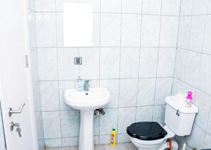 Towels, soap, toilet paper - Spacious 3-Bedroom Duplex in Lagos (Street)