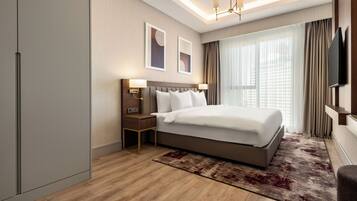 Hochwertige Bettwaren, Minibar, Zimmersafe