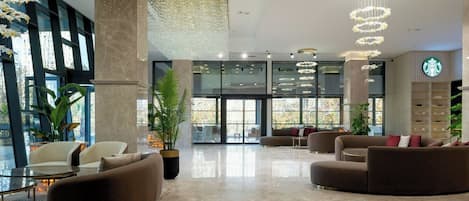 Zona de estar del vestíbulo