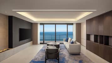 Presidential Suite | In-room safe, iron/ironing board, free WiFi, bed sheets