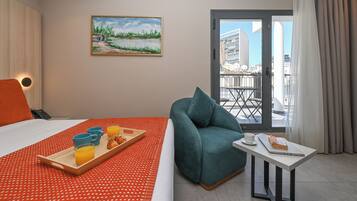 Individually decorated, individually furnished, desk, blackout curtains