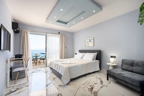 1 bedroom, iron/ironing board, WiFi, bed sheets - The Shell Suite | Avra Suites (Kos)