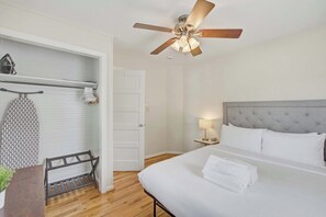 1 bedroom, desk, iron/ironing board, WiFi