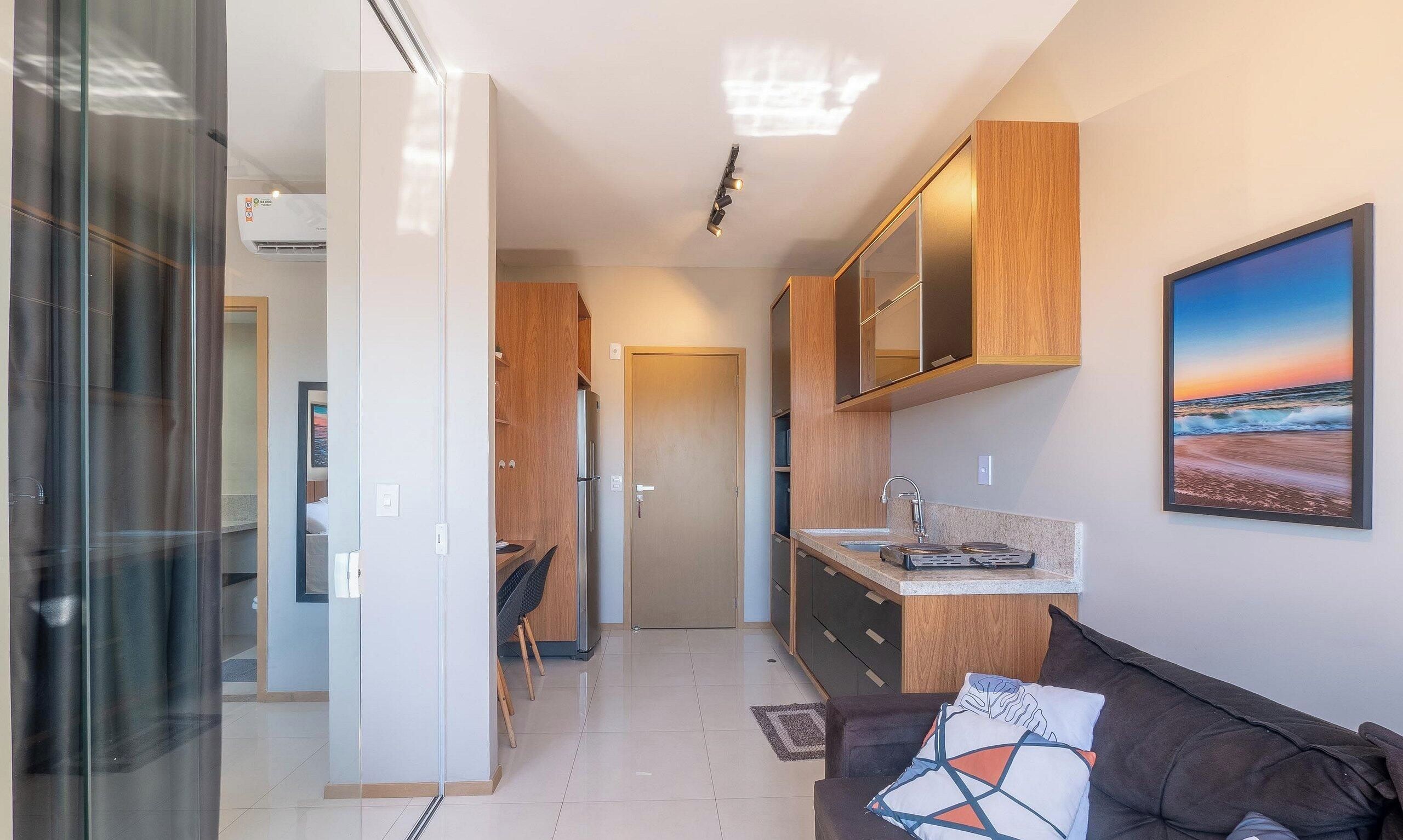 Basic Apartment | Living area | 32-inch Smart TV with digital channels