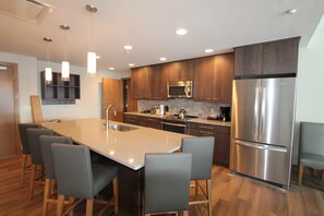 Private kitchen - Ski-in/Ski-out Condo Week 1/25 to 2/1 International Snow Sculpture Championship (Breckenridge)