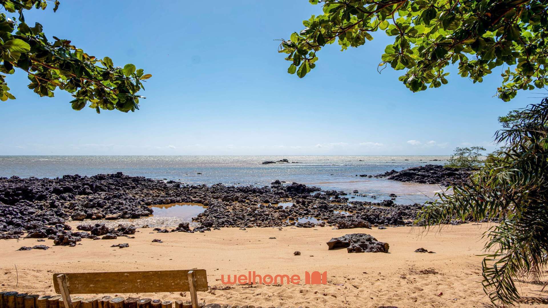 Accommodatie ligt op het strand