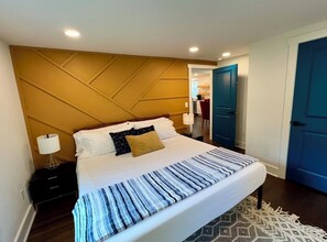 2 chambres, fer et planche à repasser, Wi-Fi, draps fournis