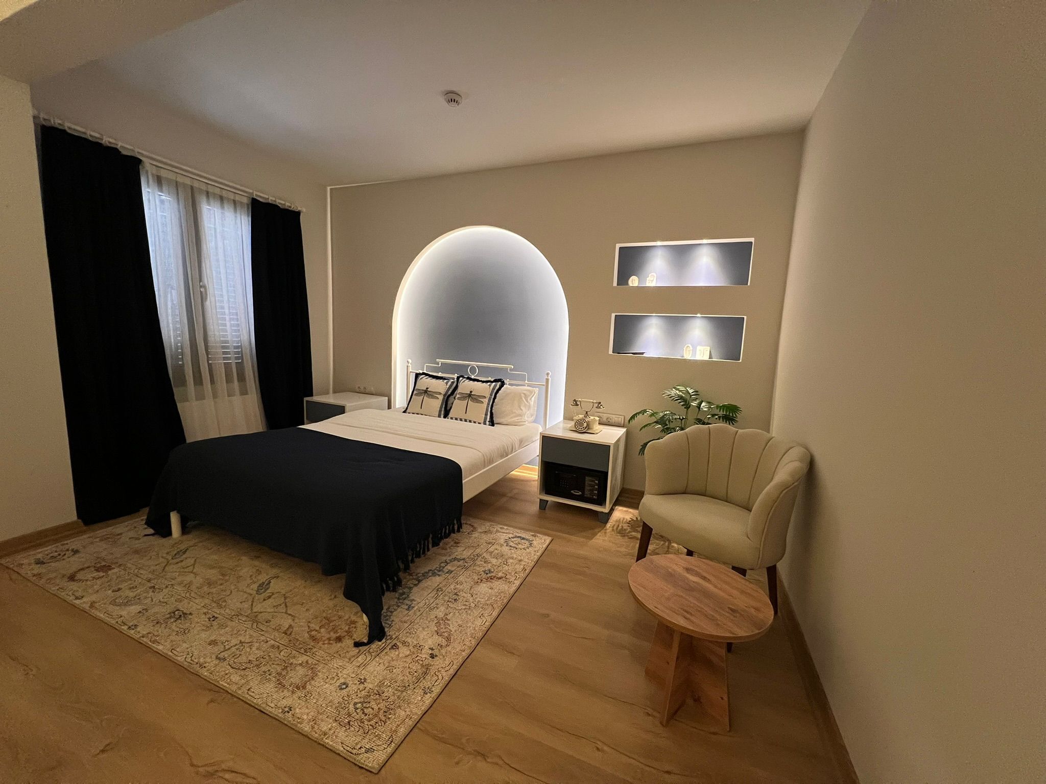 Habitación de diseño doble, vistas al jardín | Wifi gratis