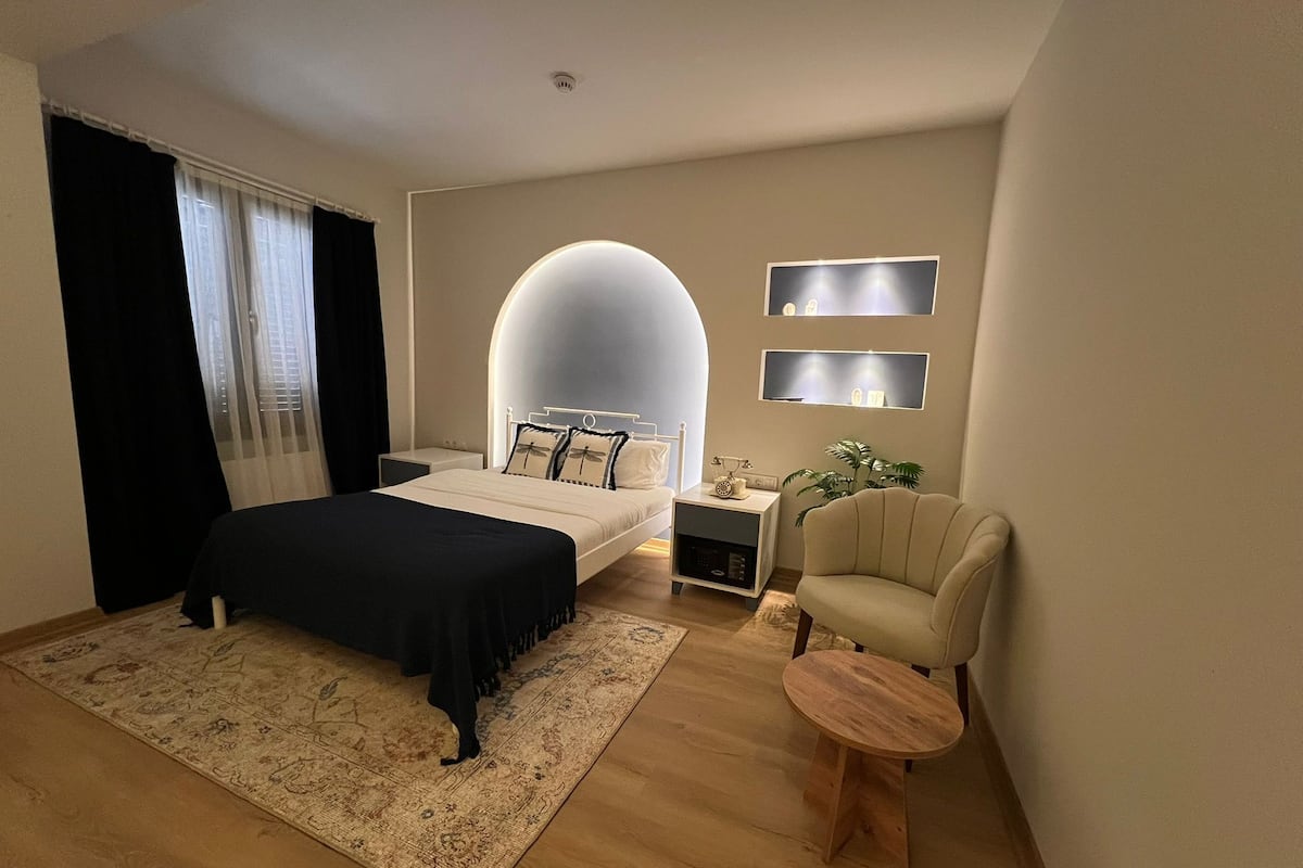 Habitación de diseño doble, vistas al jardín | Wifi gratis