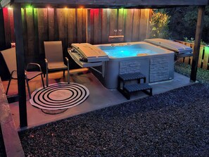 Cottage | Terrace/patio - Lodge at Nadur (Machynlleth)