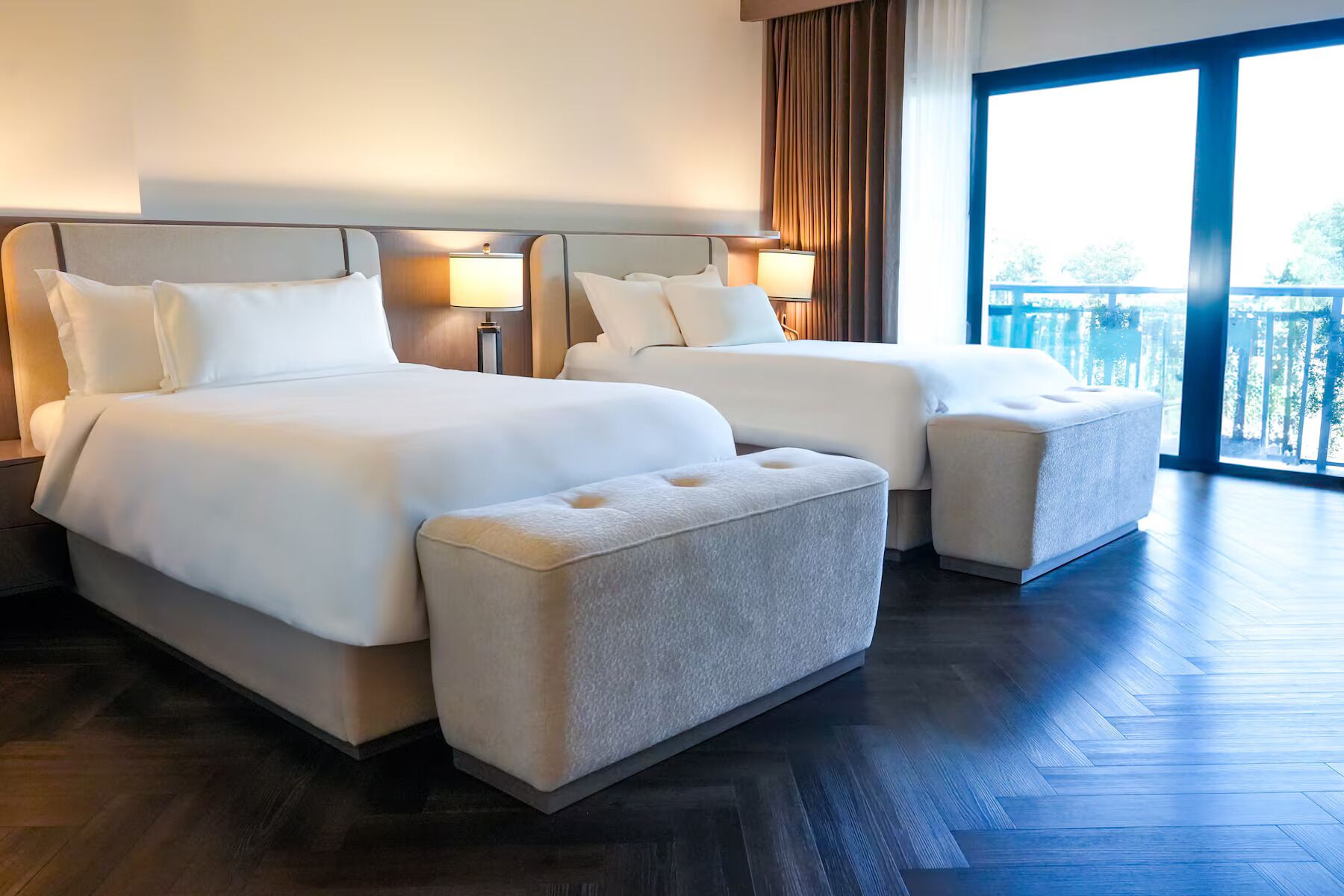 Deluxe Room, 2 Double Beds, Non Smoking