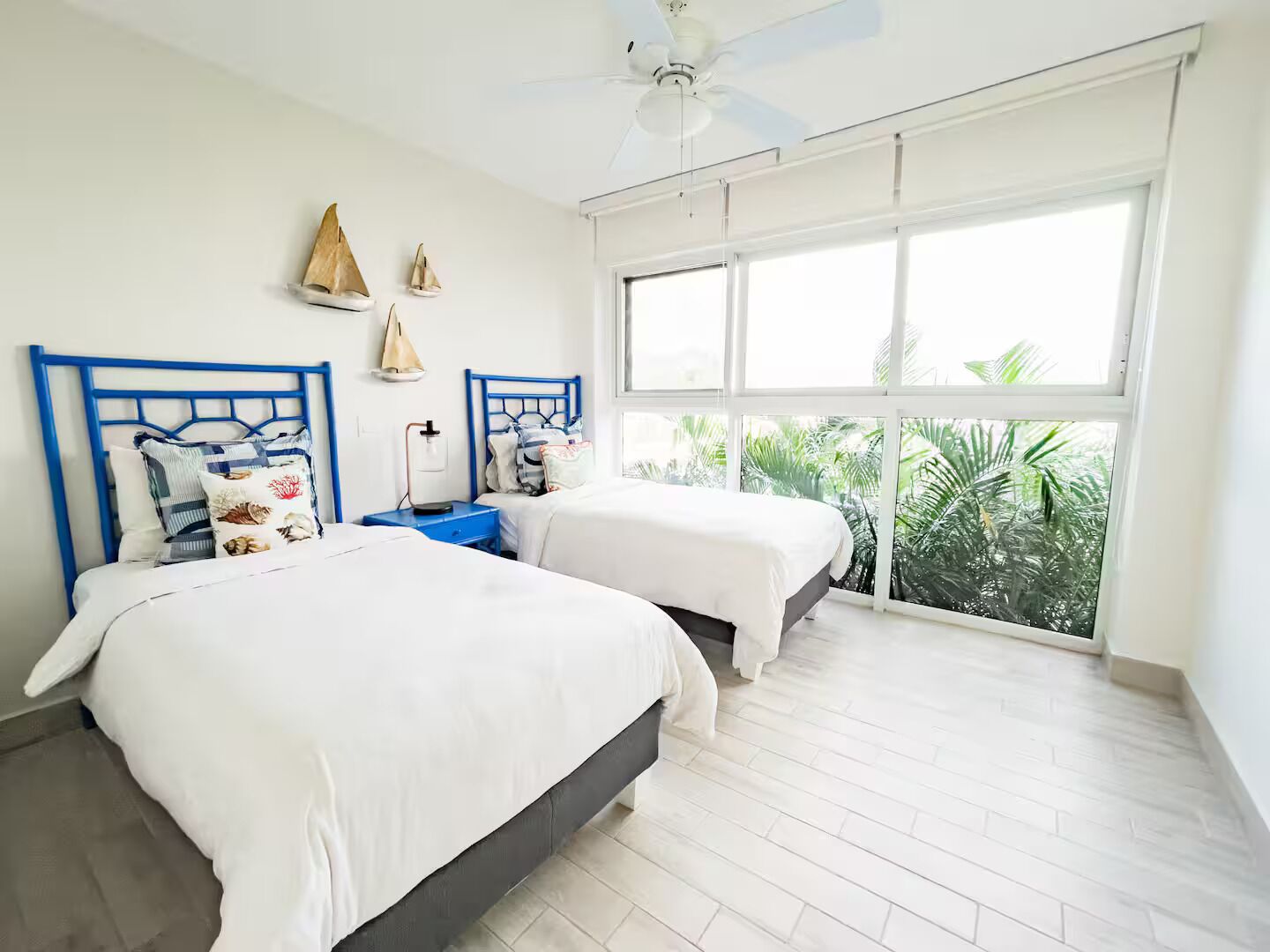 2 slaapkamers, een strijkplank/strijkijzer, wifi, beddengoed