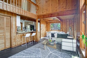 House, Multiple Beds, Pool Access, Mountain View (3 Br: North Westridge 222-7 Alpenglow) | Living area - 3 Br: N Westridge 222-7 Alpenglow: 3br,2 Bath (Snowshoe)