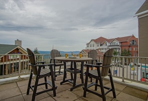 Condo, Multiple Beds, Patio, Mountain View (2 Br: Highland House 102-104) | Outdoor dining - Highland House #102-104: 2br: 2 Bath (Snowshoe)