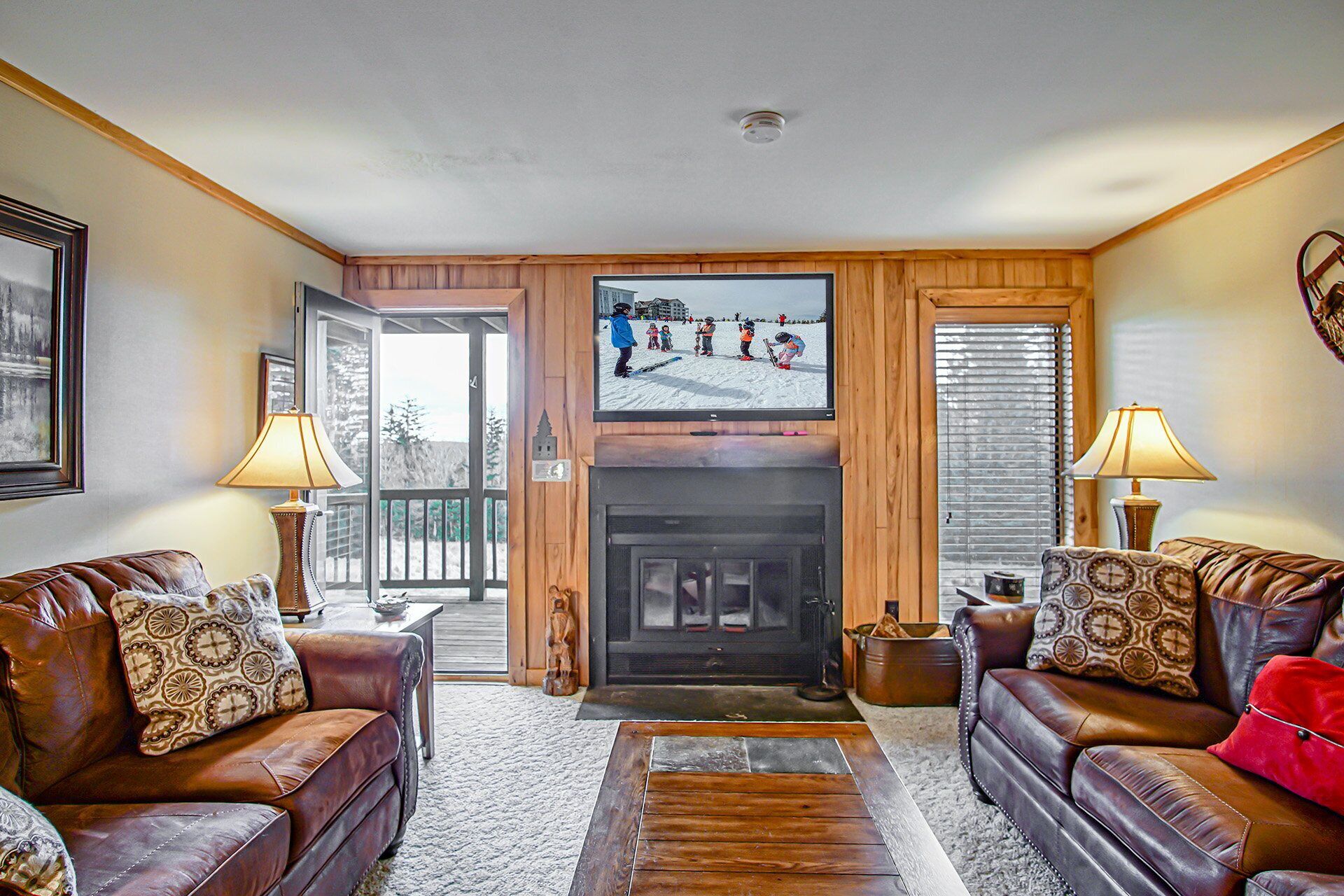 Condo, Multiple Beds, Patio, Mountain View (2 Br: Powderidge 24) | Living area