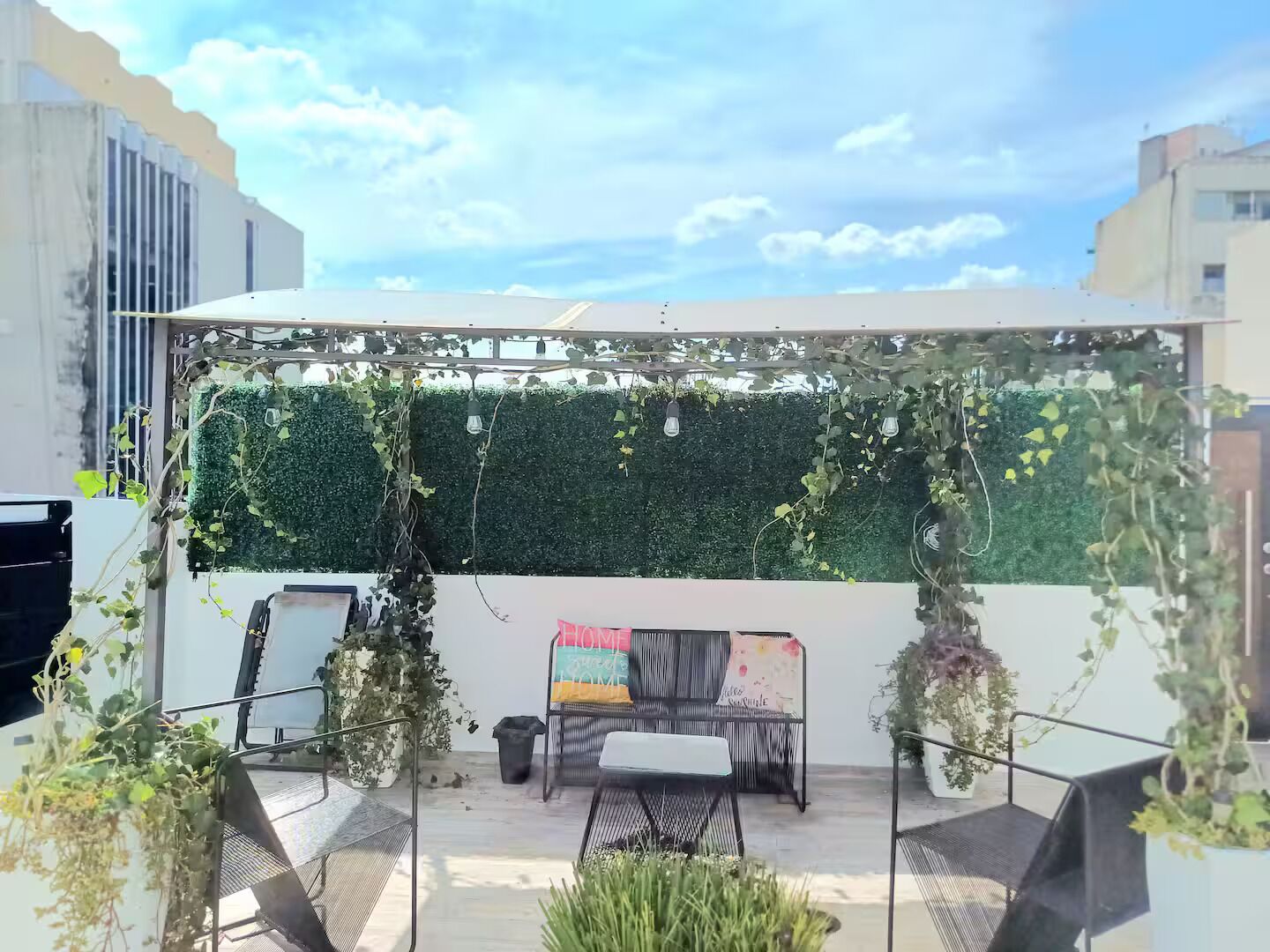 Enceinte de l’hébergement