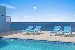 Outdoor pool - Lagun Ocean View Apartment B, 2 bedrooms (Lagun)