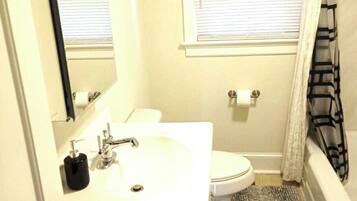 Towels, soap, toilet paper