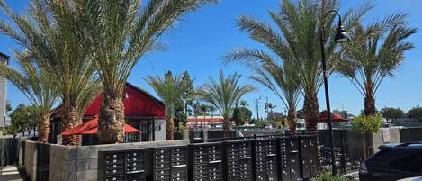 Overnattingsstedets uteområder