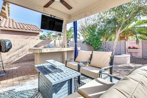Terrace/patio - Snowbird Retreat w/ Putting Green in Phoenix Area! (Phoenix)