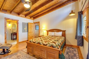 2 dormitorios, tabla de planchar con plancha, Internet y ropa de cama