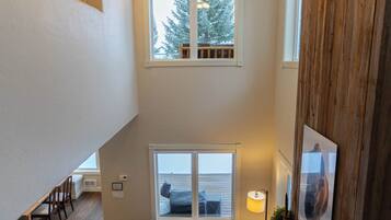 TV connectée, cheminée