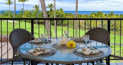 Ocean, Sunset, Golf views, epic sunsets, lush golf greens, 2 bd, 2 baths