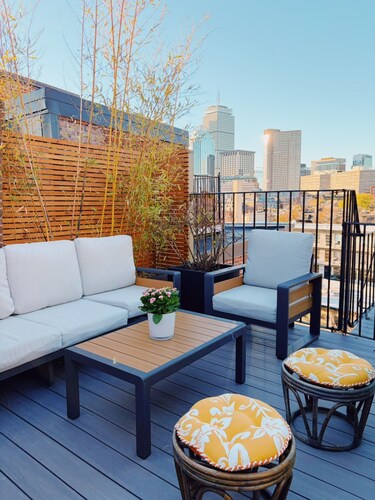 Iconic & Luxurious Historic Townhouse with Roof Deck - A South End Gem 4BR & 3BA