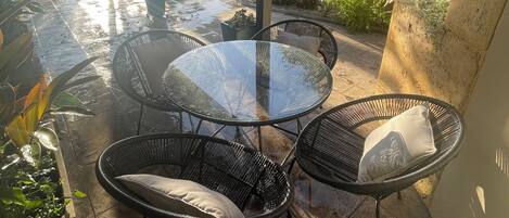 Restauration en plein air