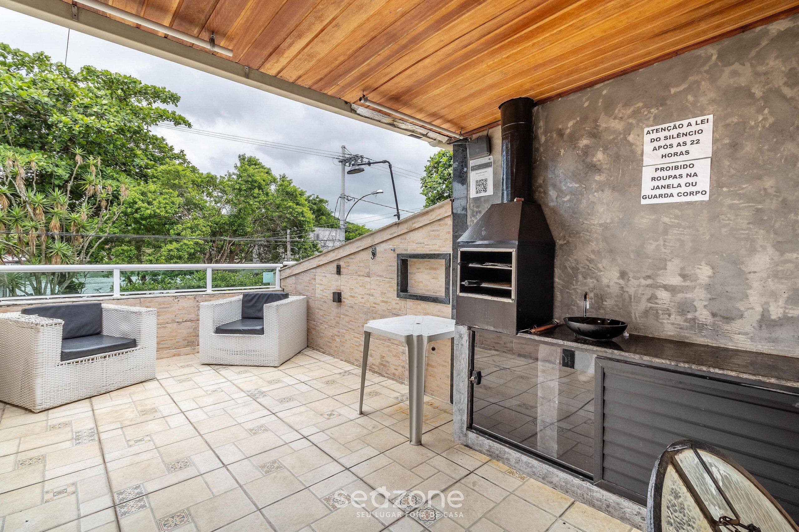 Departamento básico | Terraza o patio