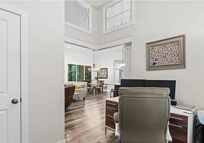 TV connectée, cheminée