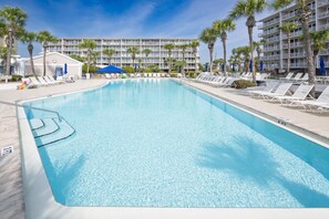 A heated pool - ~NEW Listing 9th Floor Beachfront 2B/2B W/FREE Beach Chairs/Umbrella~ (Panama City Beach)