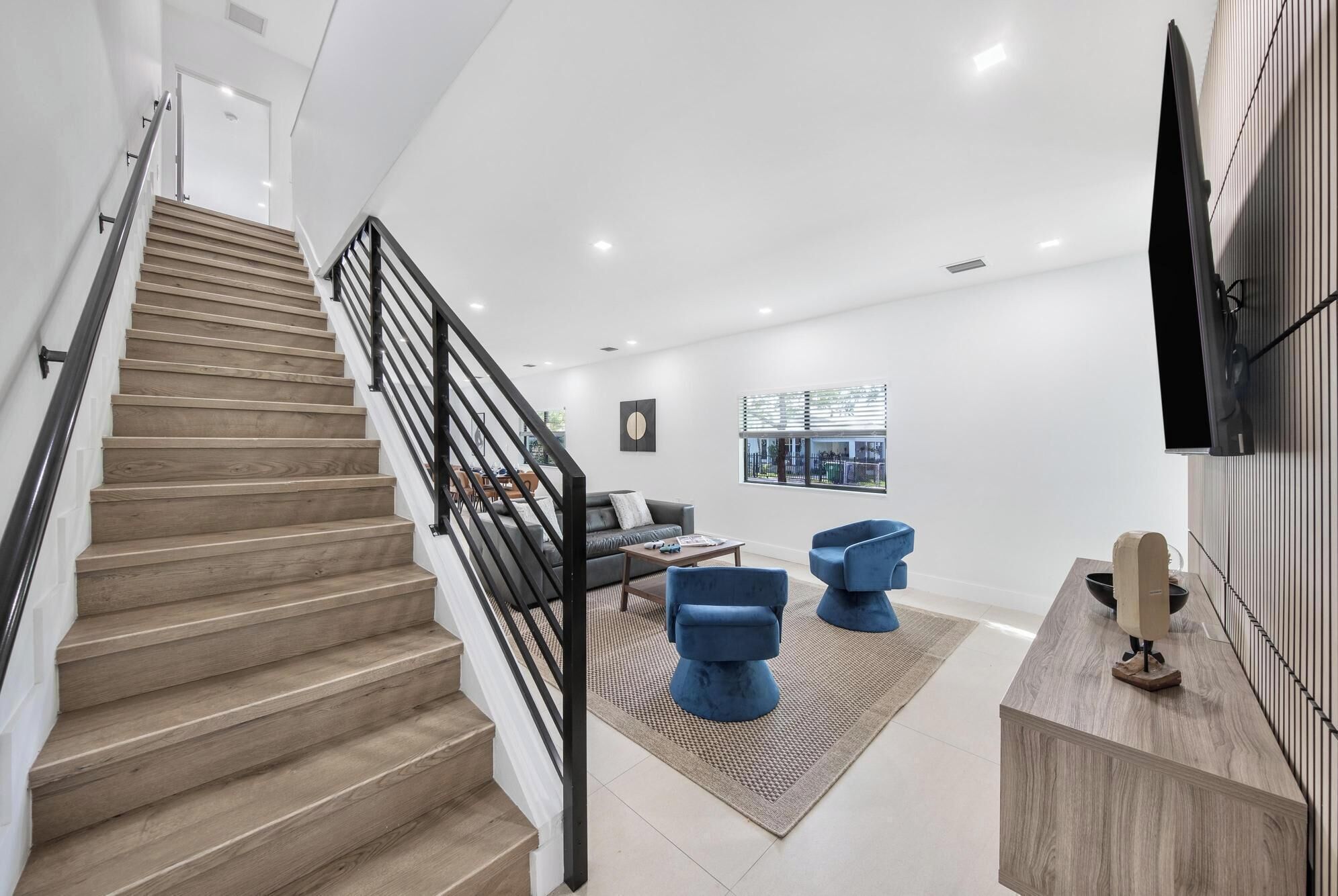 TV, video games, offices