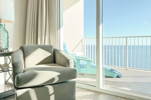 Smart TV, table football - 2BR Beachfront Condo With Sweeping Gulf Views, Indoor/Outdoor Pool, Hot Tub, (Gulf Shores)