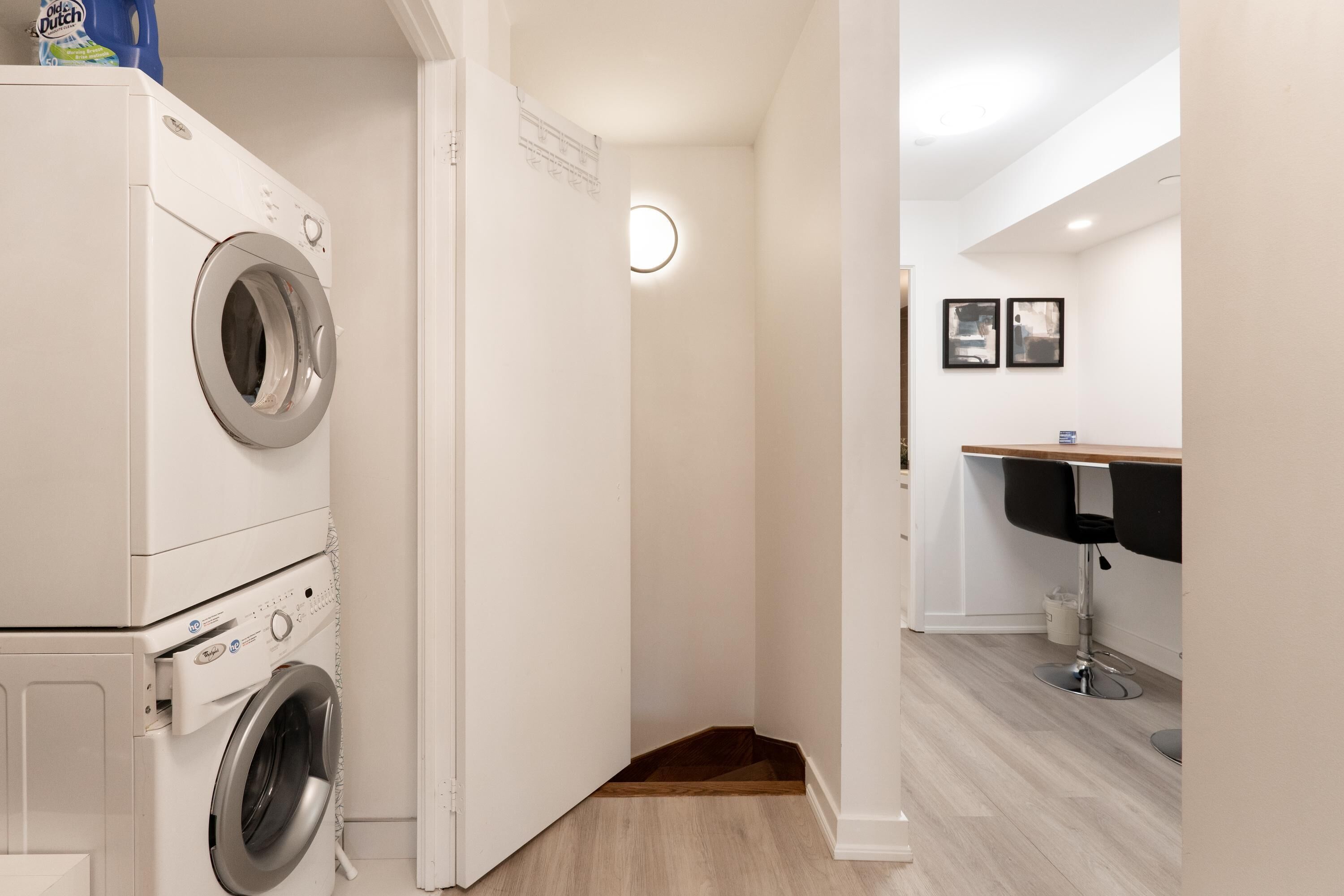 Premium-Apartment, 2 Schlafzimmer, Stadtblick | Wäschereiservice