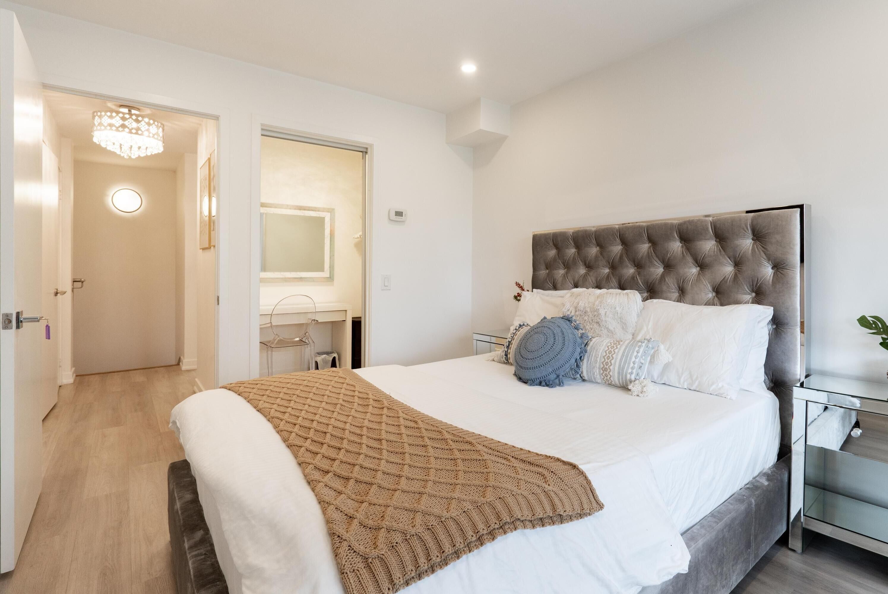 Blackout drapes, iron/ironing board, free WiFi