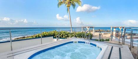 Idromassaggio all'aperto