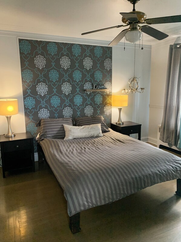 3 chambres, fer et planche à repasser, Wi-Fi, literie fournie