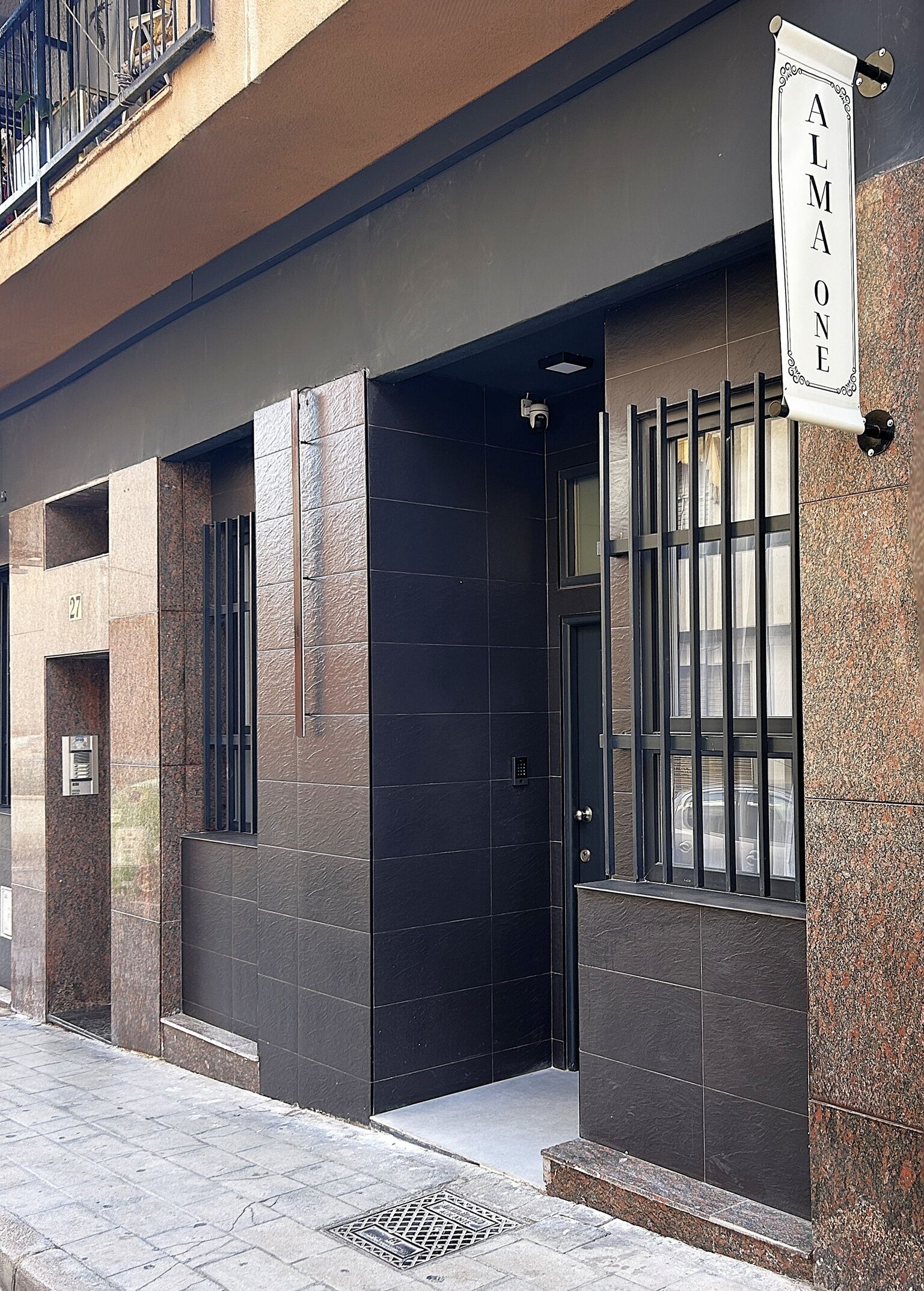 Fachada da propriedade