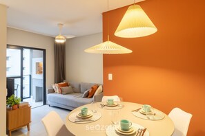 Basic Apartment | Dining - Apt With BBQ 450m From the Beach Evu1802 (Itapema)