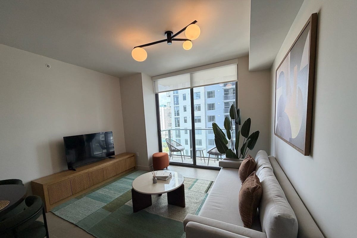 Căn hộ, quang cảnh thành phố | Khu phòng khách