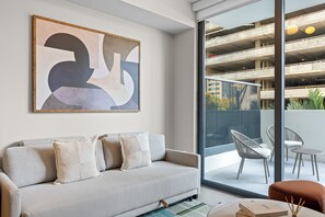 Living area - Condo W City Views Downtown Miami (Miami)
