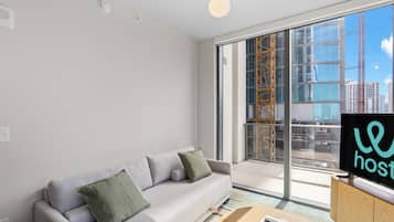 Apartment, 2 Bedrooms, City View | Ruang tamu