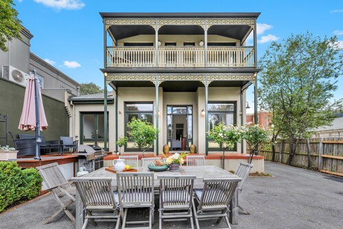 Spacious Victorian Family Home with Pool in Leafy Hawthorn