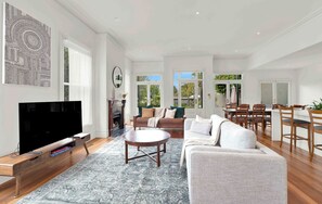 TV - Spacious Victorian Family Home with Pool in Leafy Hawthorn (Hawthorn)