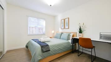 3 bedrooms, iron/ironing board, travel crib, WiFi